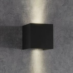 Vonkajšie nástenné svietidlo KIOTO 1xG9/5W/230V IP44 čierna
