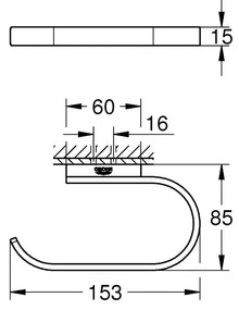 GROHE Selection - Držiak toaletného papiera, chróm 41068000