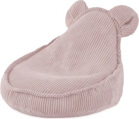 Kreslo medvedík menčester ružová