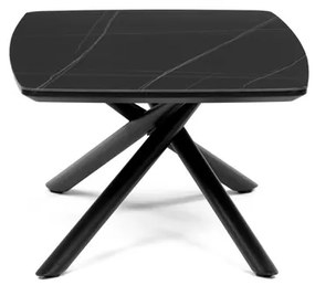 Autronic BONTEC Konferenčný stolík 120x70cm, spekaná keramika, mramor, AHG-X7227 BK Farba: Čierna