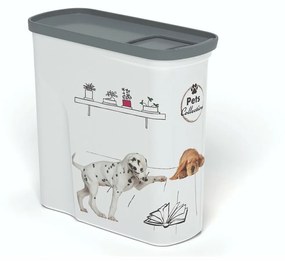 Curver Kontajner na krmivo, vzor psy, 2 l​, 2 l