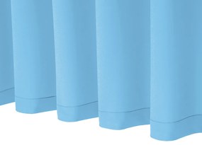 Biante Dekoračný záves Rongo RG-065 Svetlo modrý 140x140 cm