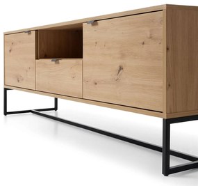 TV stolík VENICE Dub Artisan 153 cm