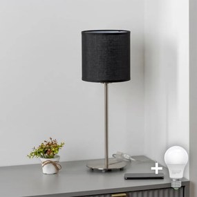 Brilagi - LED stolná lampa NUBILA 1xE27/60W/230V čierna