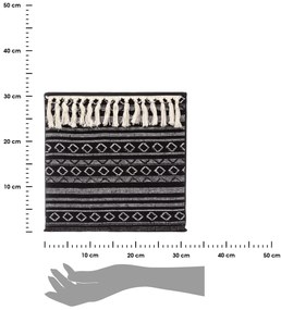 Úložný box Tassel, 31x31x31 cm, čierna