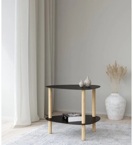 Odkladací stolík 44x45 cm Curve L Bull – LIND DNA