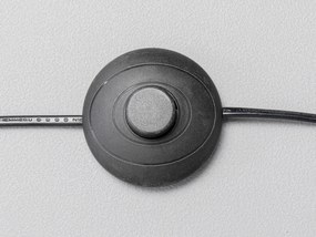 Grato stojacia lampa čierna 156 cm