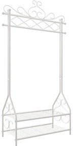 Stojanový vešiak LINEA biely