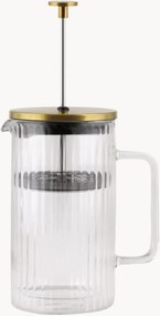 Borosilikátový french press so sitkom Tulip Gold, 1,5 l