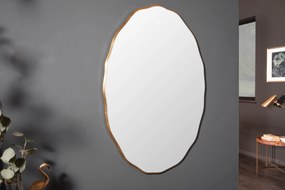 Nástenné zrkadlo Elegancia 100cm oválne zlaté