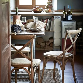 Butlers CROSS COUNTRY Stolička - hnedá