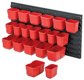 Kistenberg Závesný panel s 20 boxy na náradie ORDERLINE 800x165x400