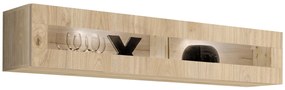 Vitrína na stenu Ferryhill HJ FY 51 (dub jackson hickory) (s osvetlením). Akcia -20%. Vlastná spoľahlivá doprava až k Vám domov. 1124172