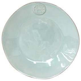 Tyrkysovomodrý kameninový dezertný tanier Costa Nova Nova, ⌀ 21 cm