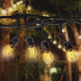 LED svetelná reťaz Basic, 10m, (žiarovky sú súčasť balenia), b
