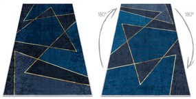 Kusový koberec Aluma modrý 160x220cm