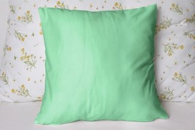 Polášek Jednofarebná obliečka na vankúš Jersey - Modrá | 40 x 60 cm