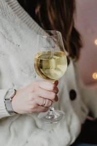 Bella Rose Pohárik na víno Bad Day + vianočná krabička