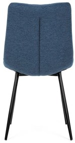 Autronic BONTEC Jedálenská stolička, modrá, látka, DCL-193 BLUE2 Farba: Hnedá