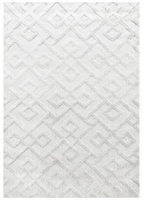Ayyildiz, Kusový koberec Pisa 4708 Cream, 60x110, biela, obývacia izba
