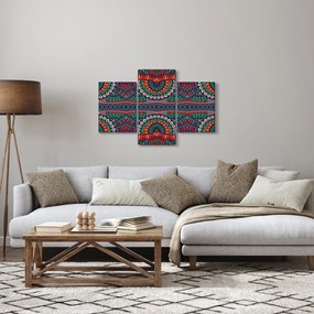Obraz ornamentálne abstrakcie (90x60 cm)