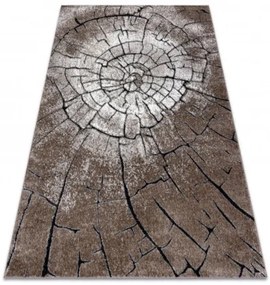 Koberec COZY 8875 Wood hnedý