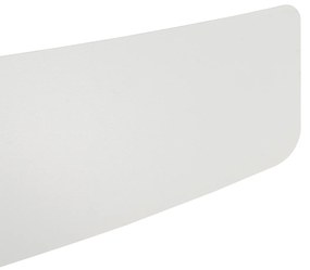 Inteligentný stropný ventilátor biely s drevenou potlačou 132 cm vrátane LED stmievateľného s diaľkovým ovládaním - Cool