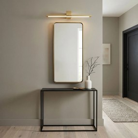 Toolight Toolight, LED kúpeľňové nástenné svietidlo 60cm, 12W, 1500lm, SWE044-1W, zlatá lesklá, OSW-20144