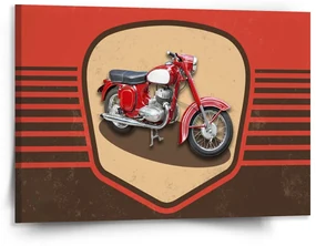 Sablio Obraz Jawa panelka Vintage - 150x110 cm