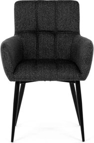 Jedálenská stolička sivá DCH-P3146 GREY2