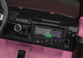 Elektrické autíčko RAM 3500 ružové