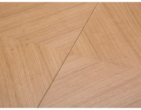 Rozkladací stôl s čiernymi kovovými nohami Windsor &amp; Co Sofas Magnus, ø 120 cm