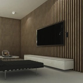 LED Flexibilná nástenná lampička s USB BASE 1xLED/8W+1xLED/2W/230V čierna