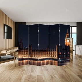 Paraván - Big Ben v Londýne (210x170 cm)