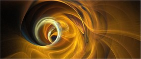 Obraz - Abstrakcia v pohybe (120x50 cm)