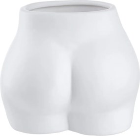 BOODY Váza/kvetináč 13 cm - biela