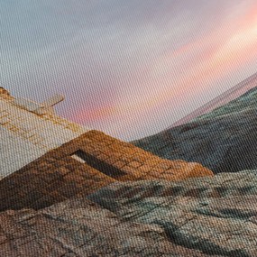 Obraz - Maják Castle Hill (150x105 cm)