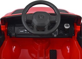 JOKOMISIADA Elektrické auto na batériu RAM Pickup pre deti 4x4 + diaľkové ovládanie červené PA0322