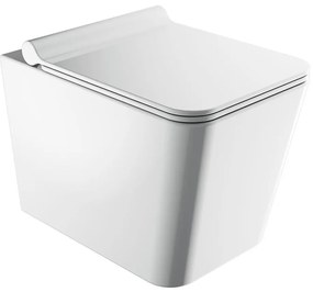 OMNIRES BOSTONMWBP - Závesné WC s WC sedátkom SoftClose BOSTON lesklá biela