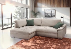 XXXLutz ROHOVÁ SEDAČKA, textil, piesková MID.YOU - Sedačky - 000694008005