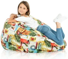 INTERMEDIC Sedací vak Bag Sako Cuba – 300 L, polyester, motív Kuba Veľkosť: XXL