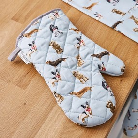 Bavlnená kuchynská rukavica Cooksmart ® Curious Dogs