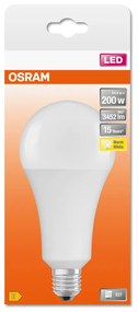 LED žiarovka E27 A60 24,9W = 200W 3452lm 2700K Warm 200° OSRAM STAR