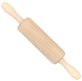 AMADEA Drevený valček mini, masívne drevo, dĺžka 23 cm