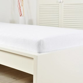 4Home froté prestieradlo Premium biela, 90 x 200 cm