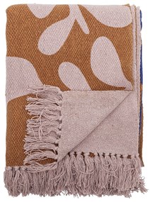 Bloomingville Prehoz z recyklovanej bavlny Atle Brown 130 x 160 cm