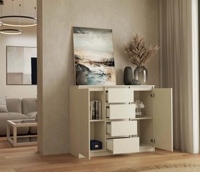 Komoda Musecalo 8 (kašmír). Akcia -20%. Vlastná spoľahlivá doprava až k Vám domov. 1132842