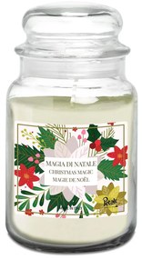PETALI sviečka v skle Christmas Magic - horenie 100h