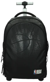 Školská taška koliesková NBA Black 531416