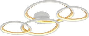 XXXLutz STROPNÉ LED SVIETIDLO, 103/10,5/58 cm - Interiérové svietidlá - 004102111101